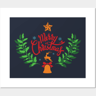 MERRY CHRITMAS CELEBRATION Posters and Art